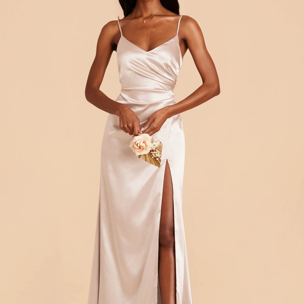 Birdy Grey Champagne Satin Dress